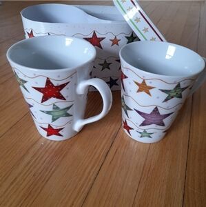 Star Patterned Mug Set